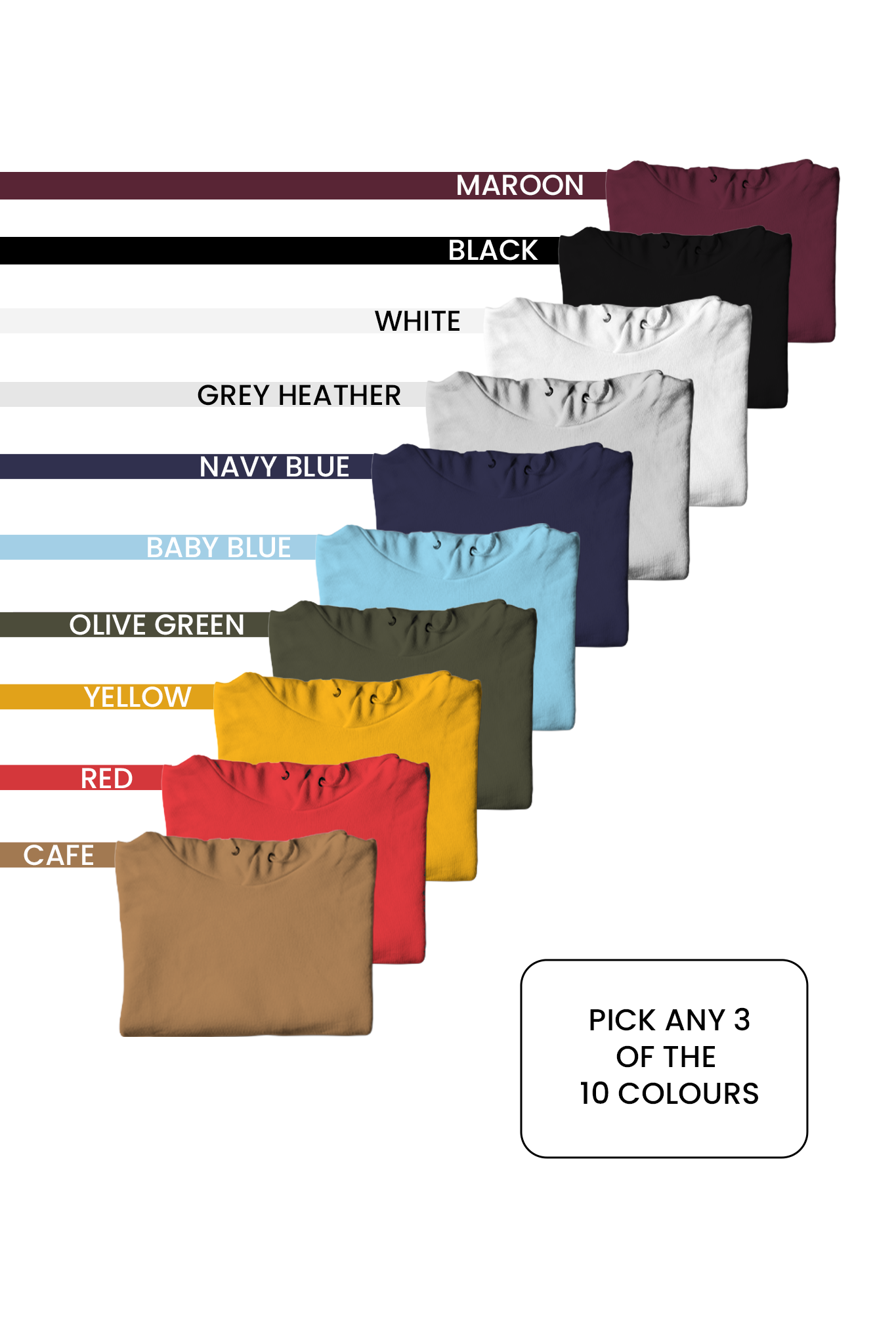 Pack of 3 Men Hoodies 003