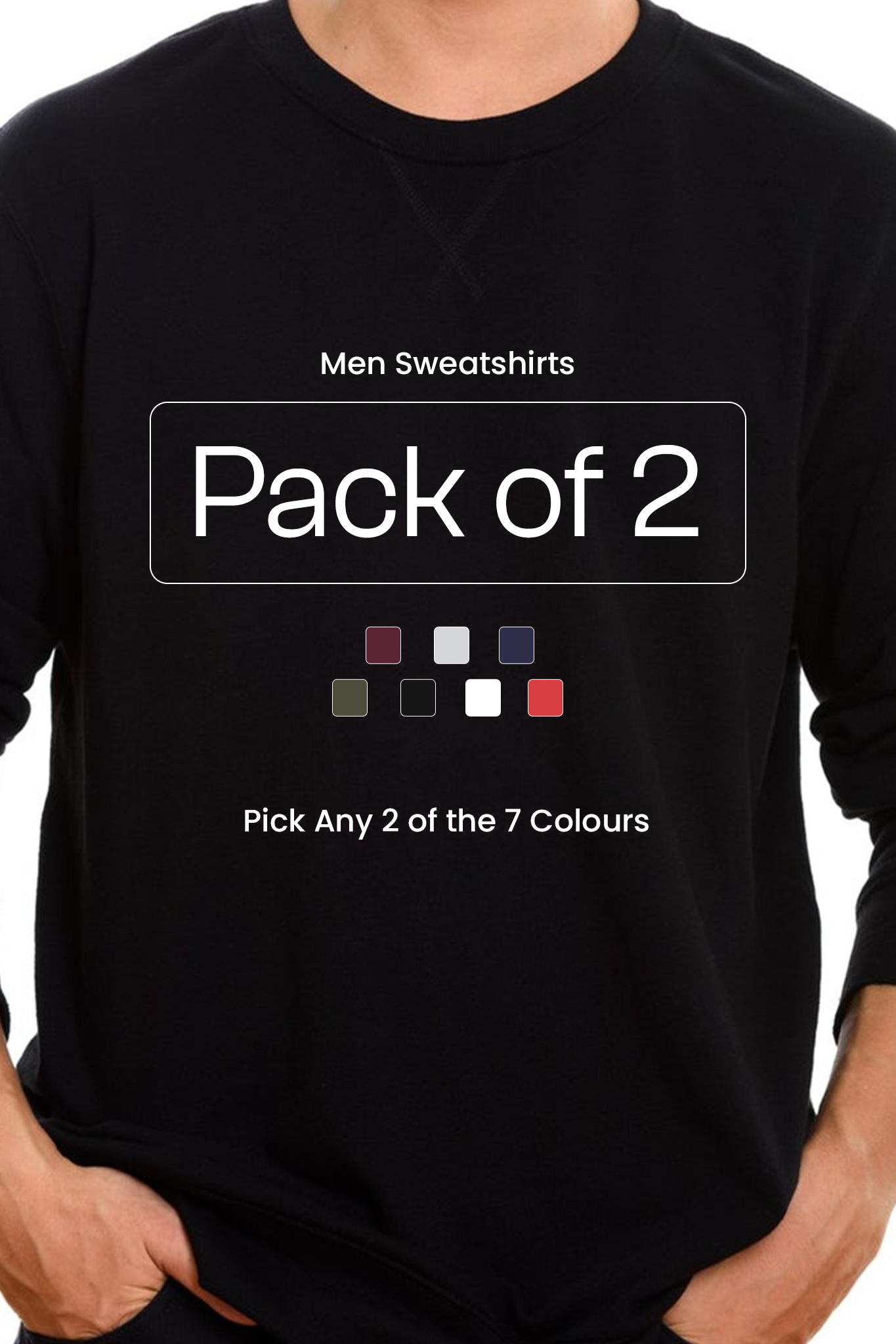 Pack of 2 Men Sweatshirts 002