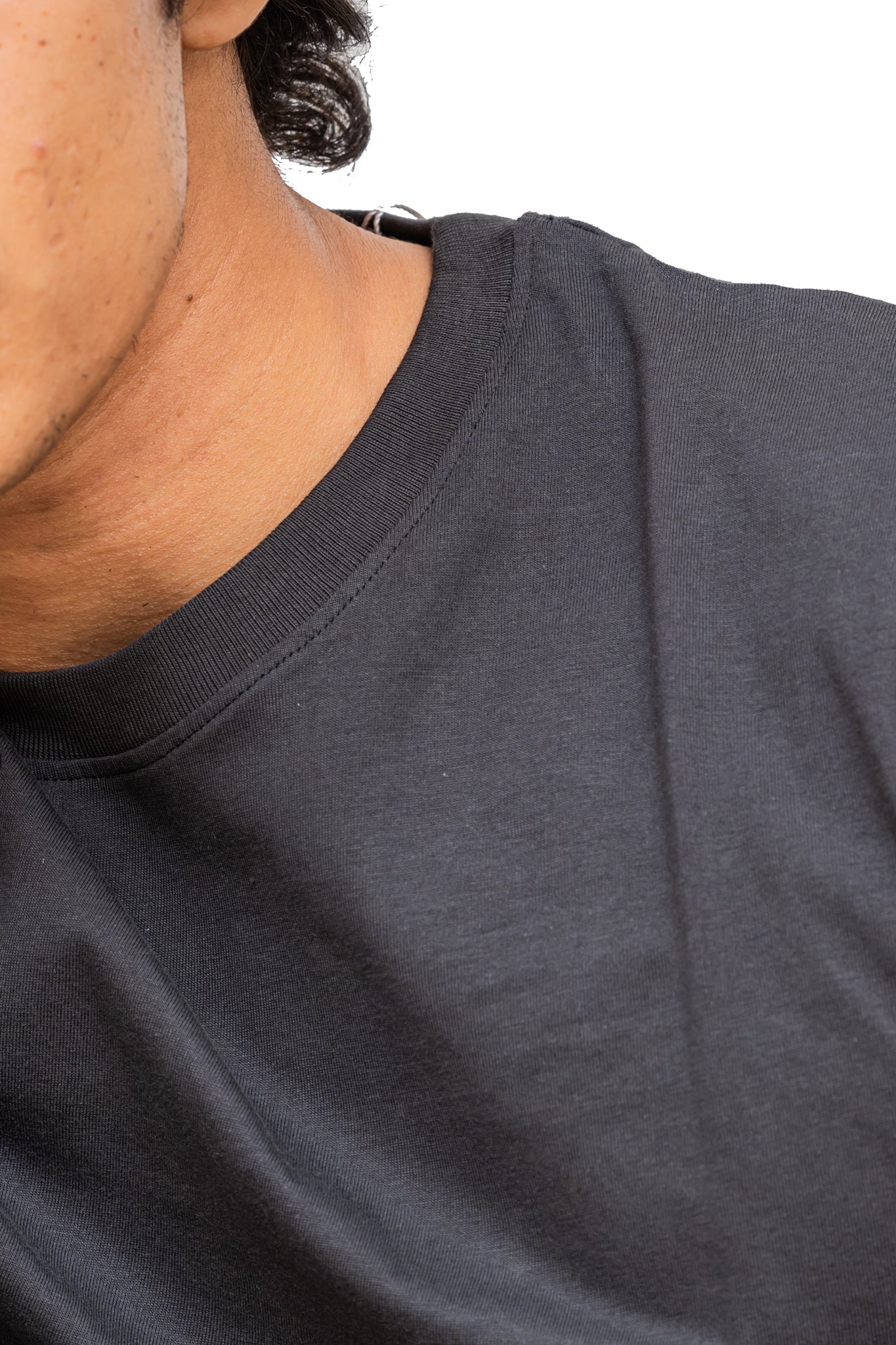 Men's Asphalt Road Plain T-shirt 002