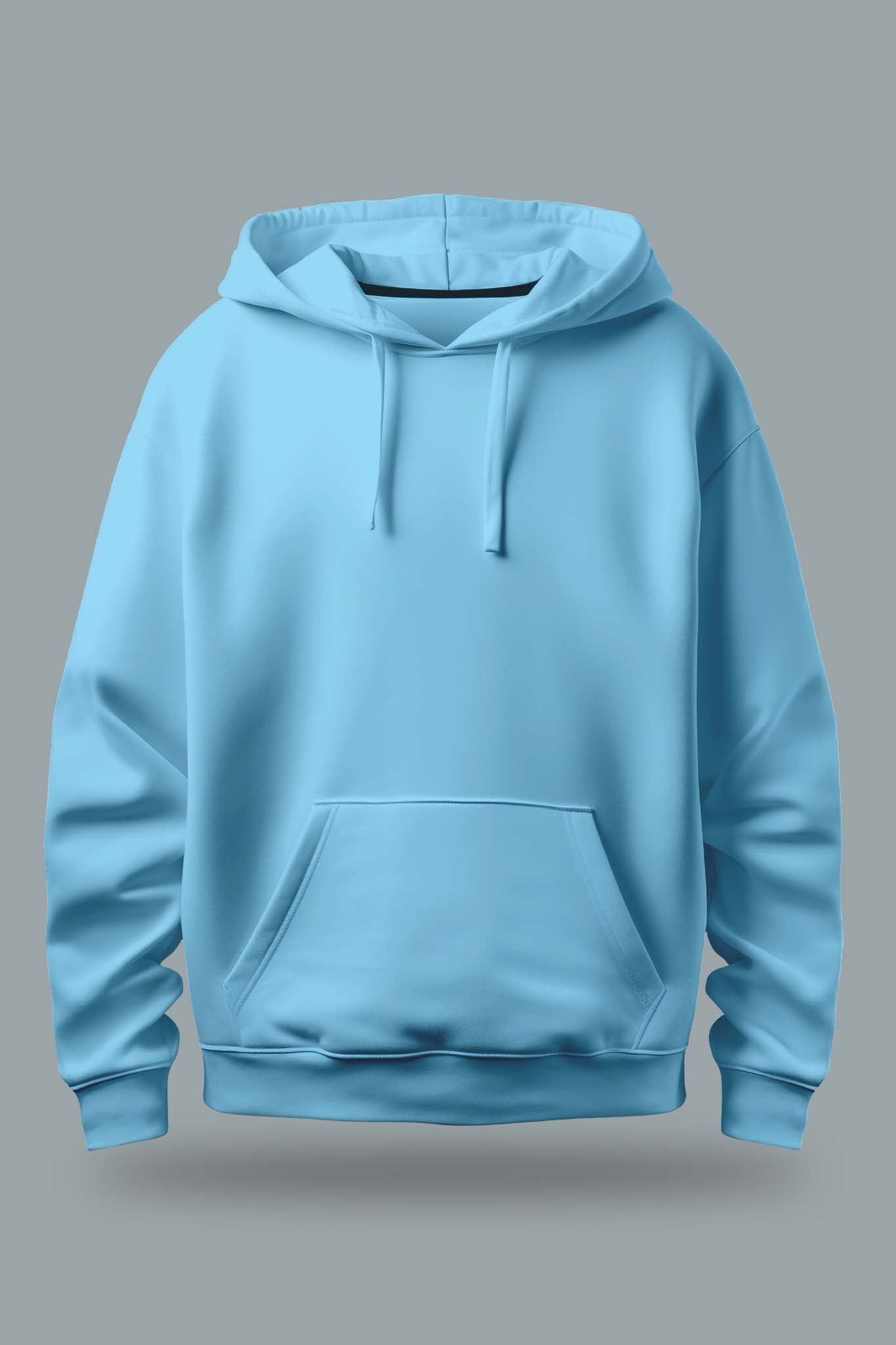 Men's Baby Blue Hoodie 005