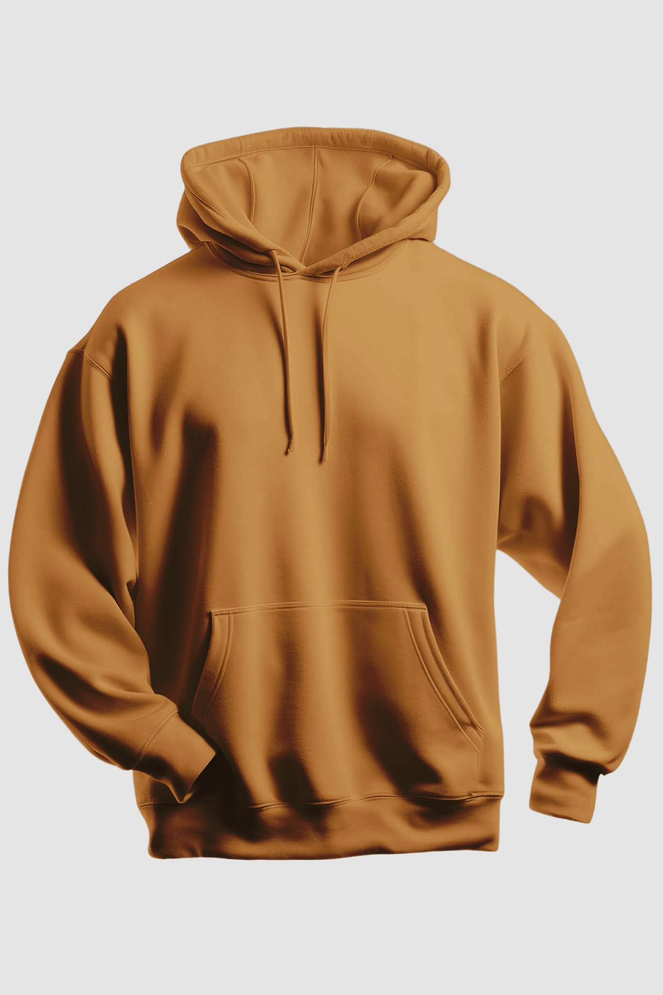 Men's Cafe Bean color Hoodie mockup