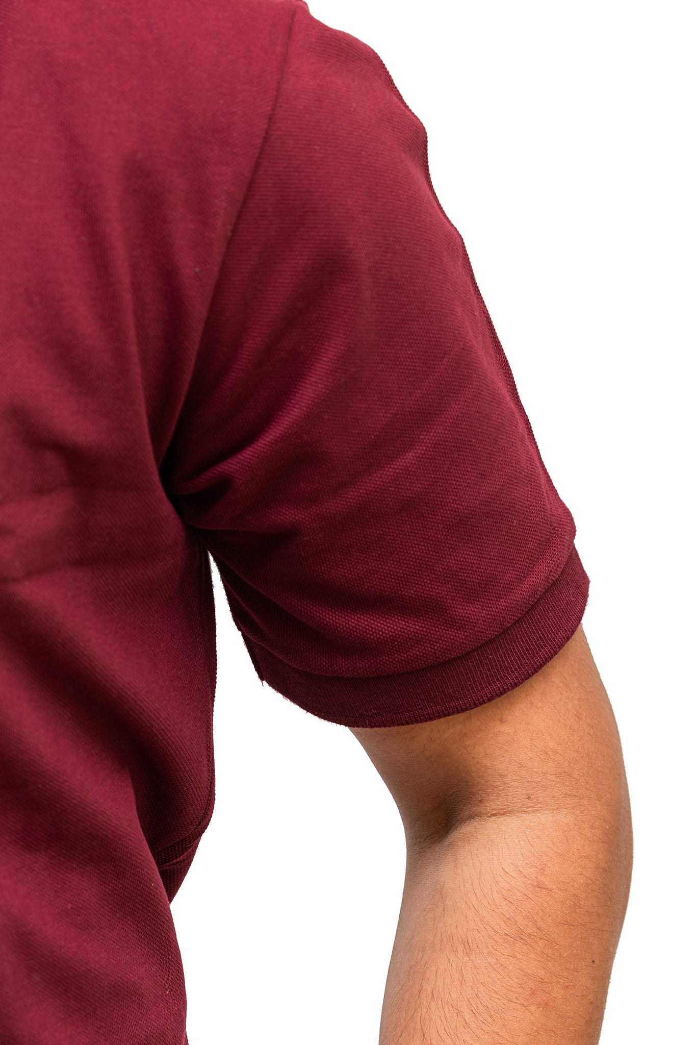 Men's Maroon Wine Polo T-shirt 008