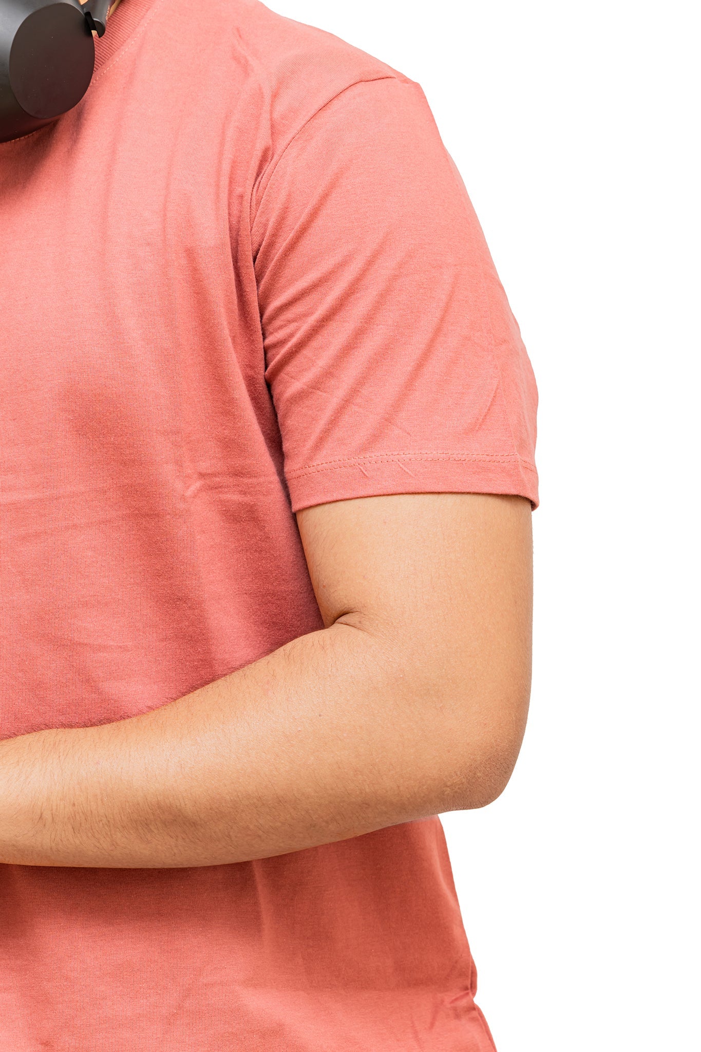 Men's Mauve Youthful Plain T-shirt 005