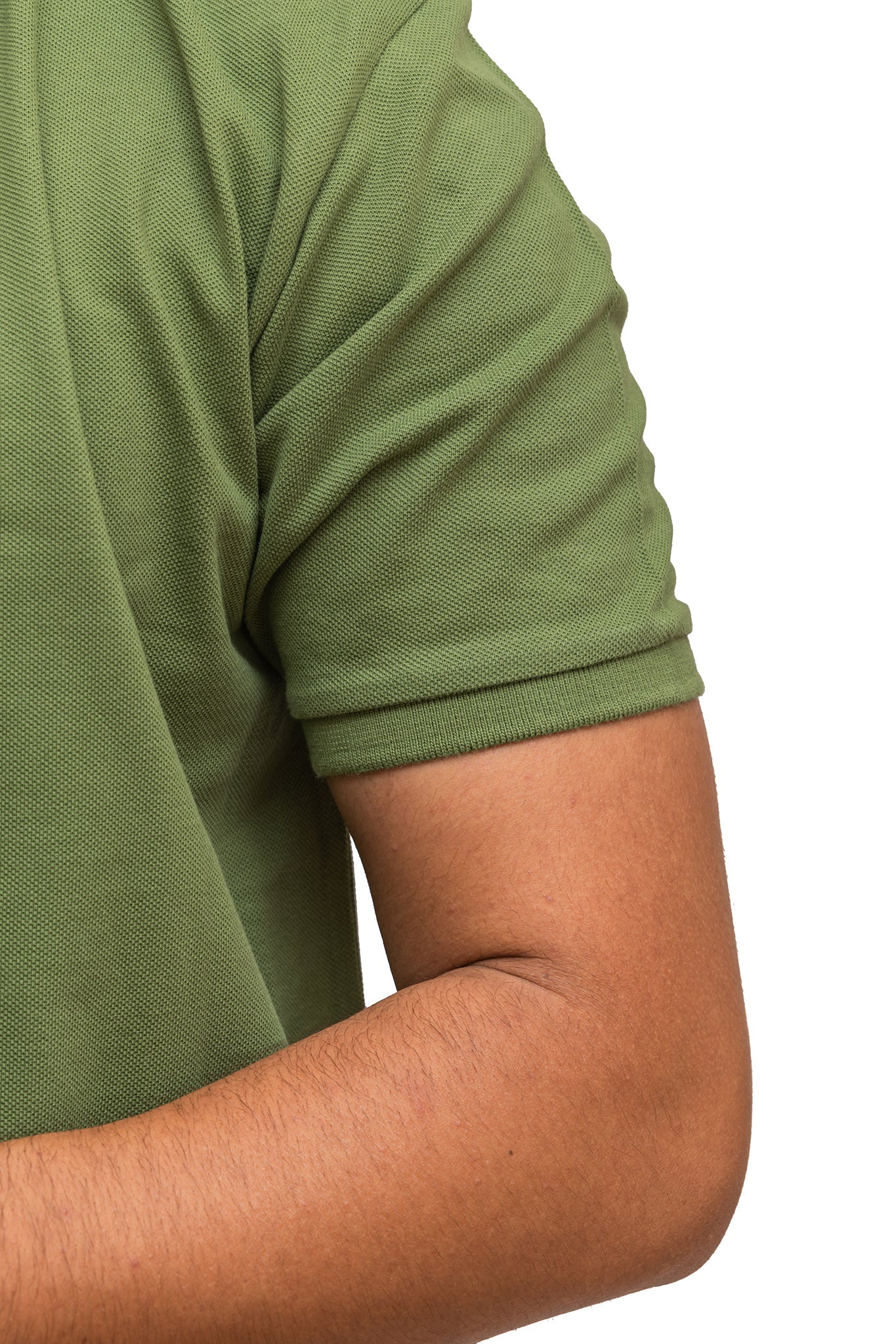 Men's Moss Green Polo T-shirt 007