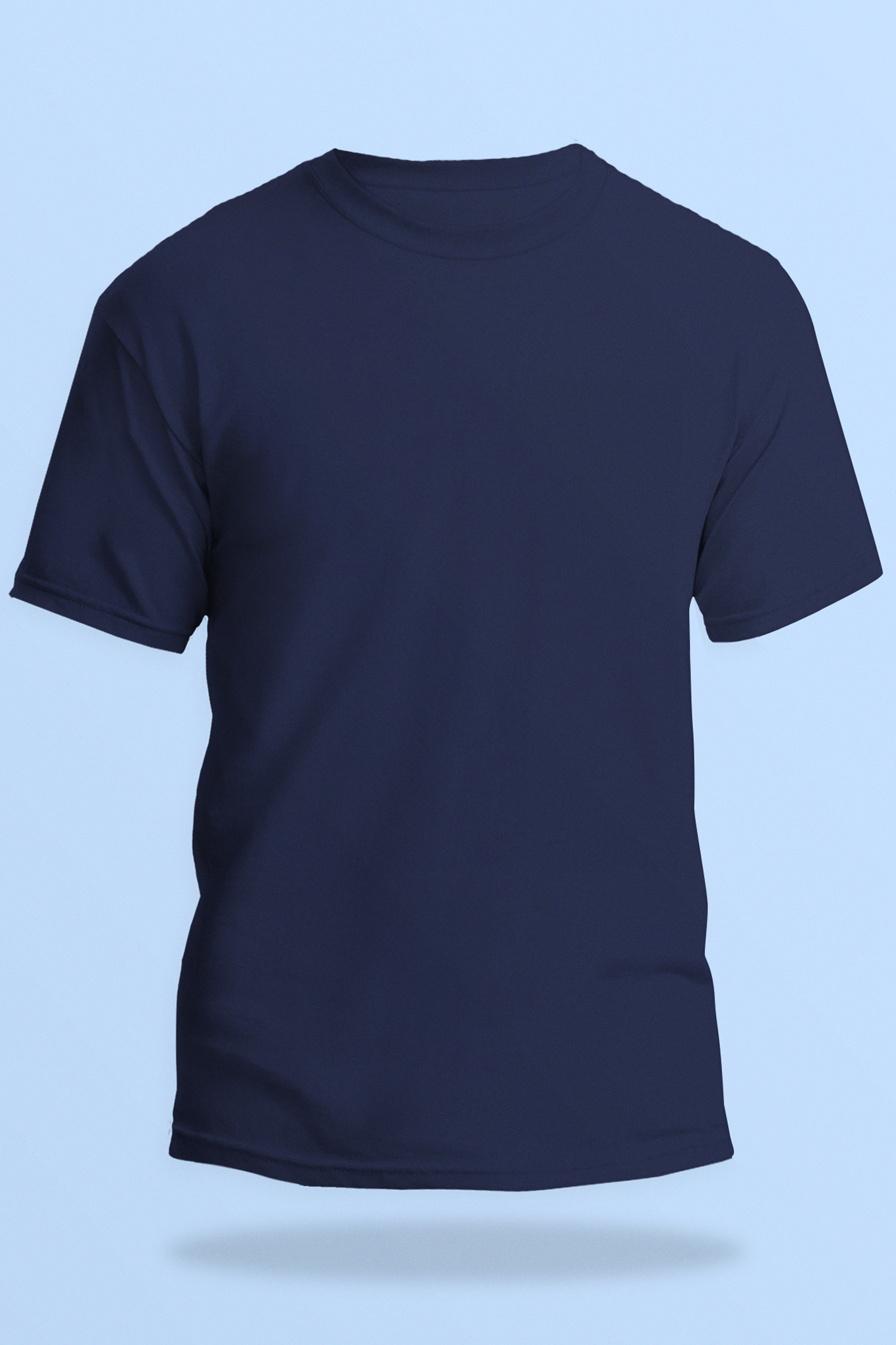 Men's Navy Blue Regal Oversized T-shirt 002