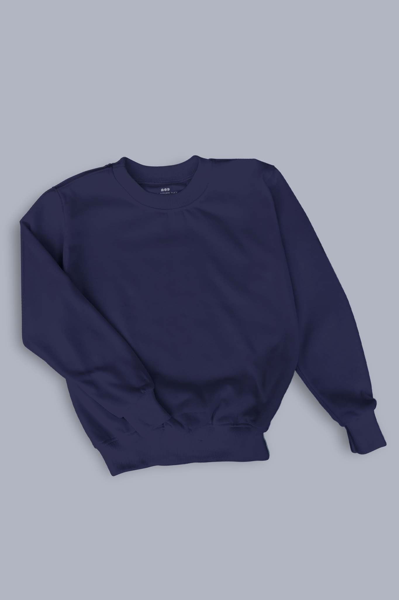 Men's Navy Blue Regal Sweatshirt displayed