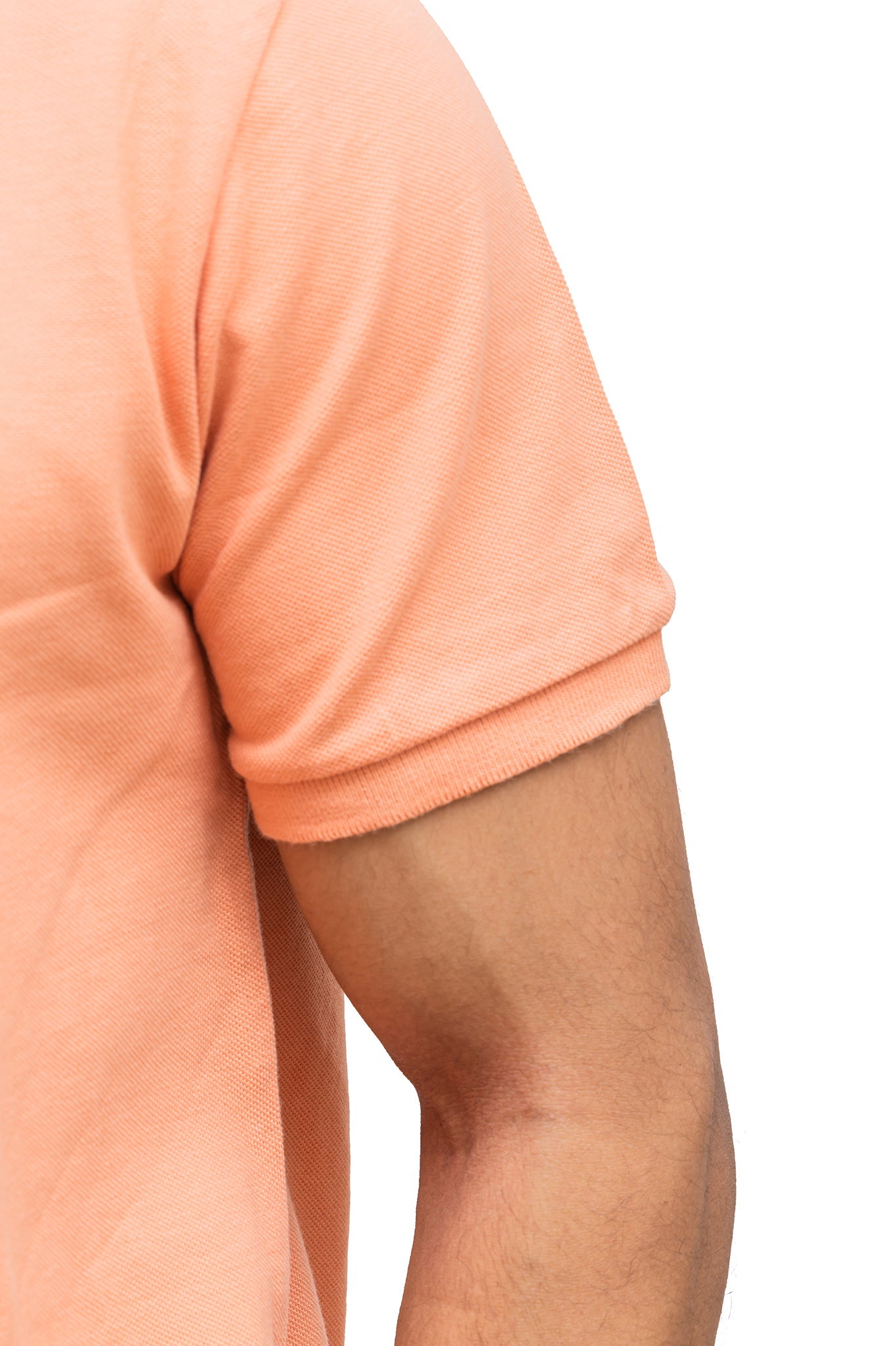 Men's Peach Sunset Polo T-shirt 006