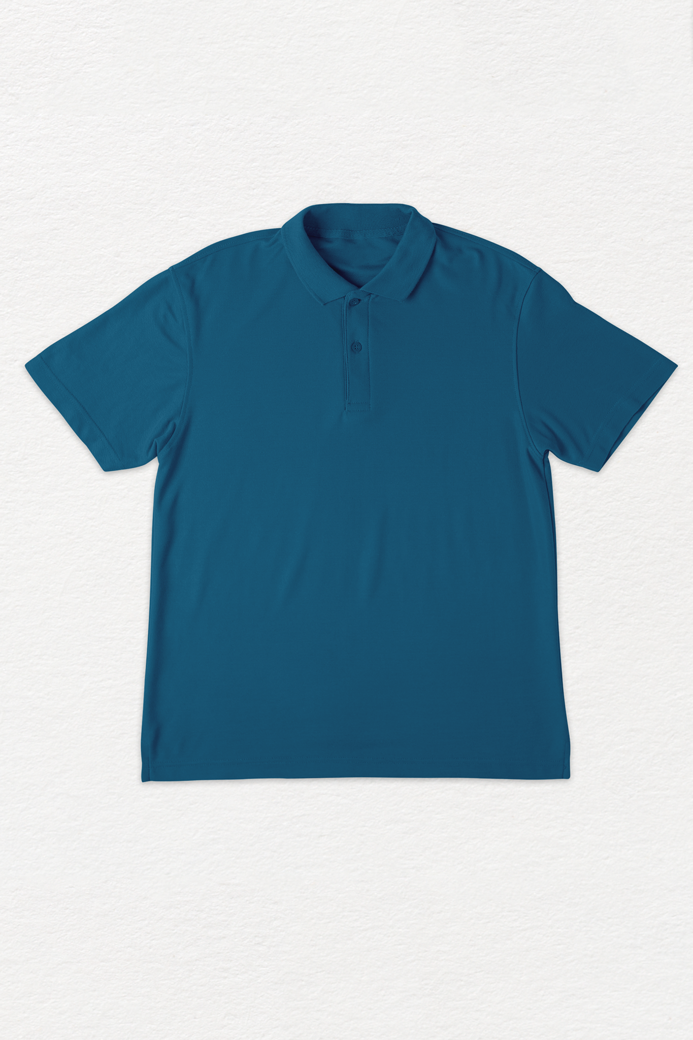 Men's Petrol Blue Polo T-shirt 003