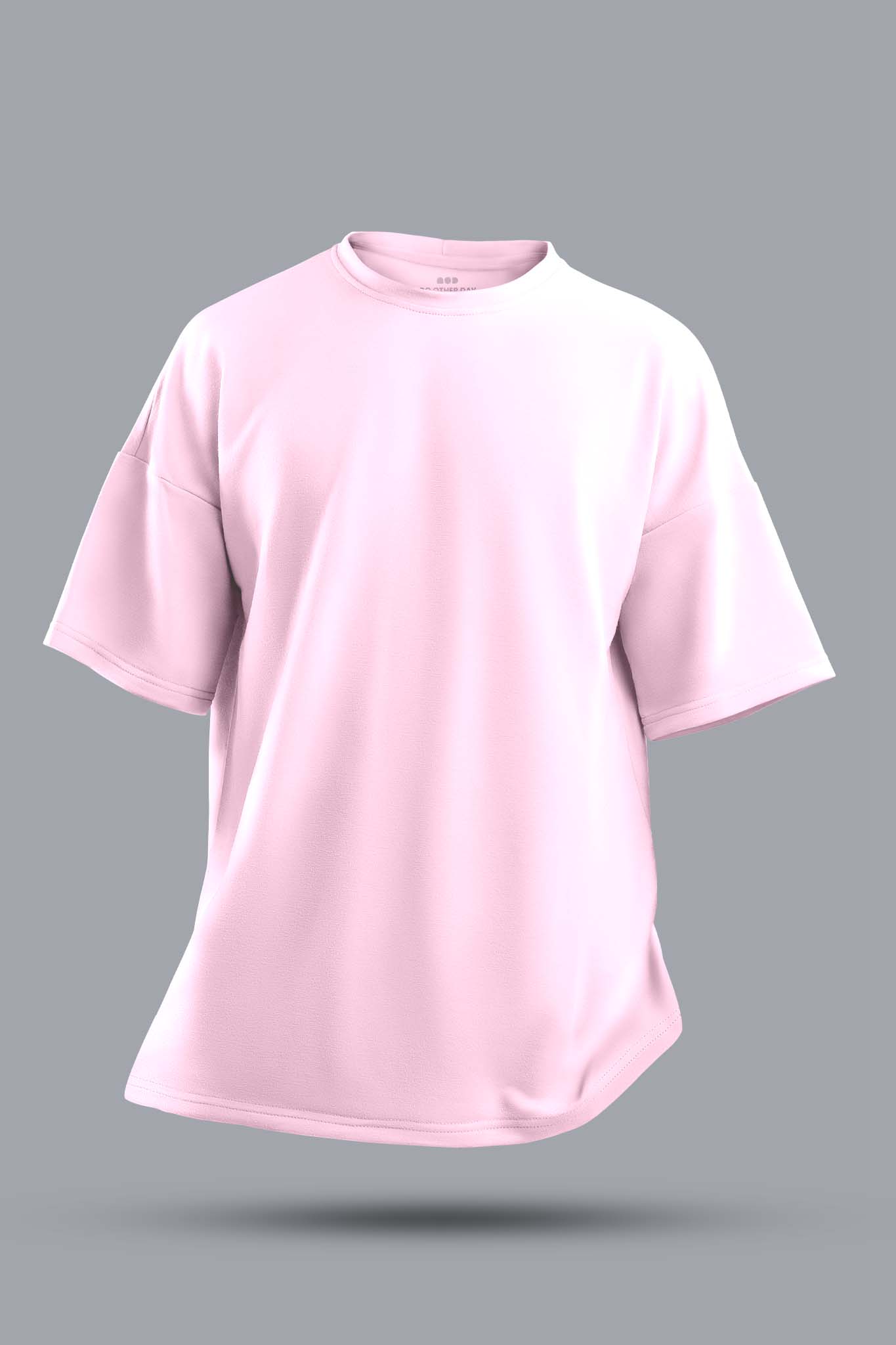 Men's Soft Pink Bliss Oversized T-shirt 003