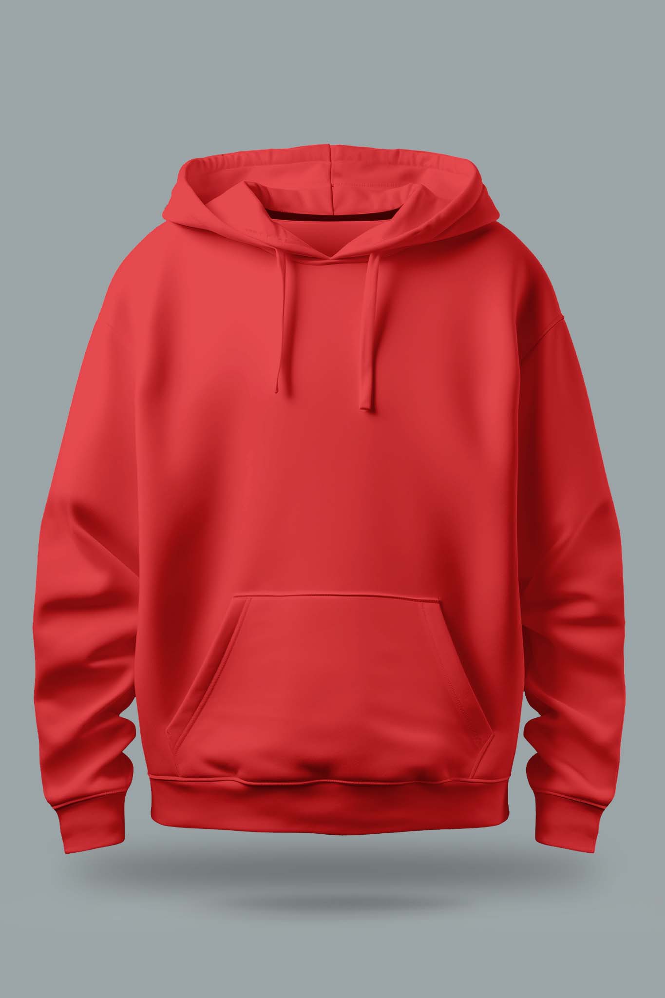 Men's Red Passion Hoodie mockup