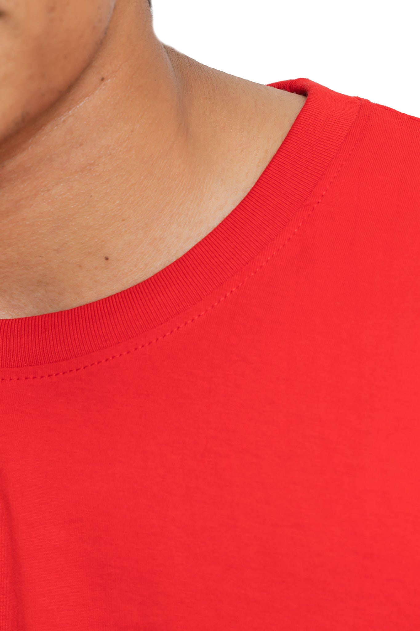 Men's Red Passion Plain T-shirt 005