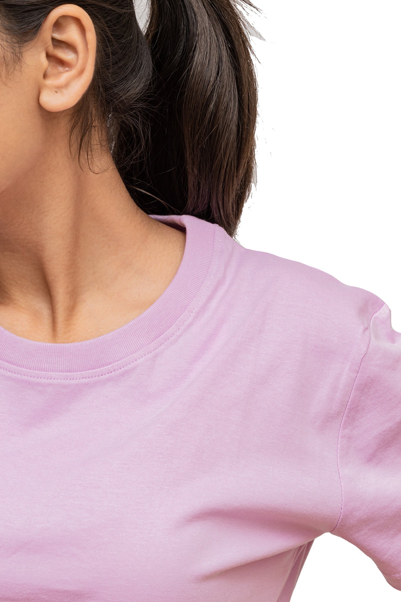 Women's Lilac Dream Plain T-shirt No Other Day