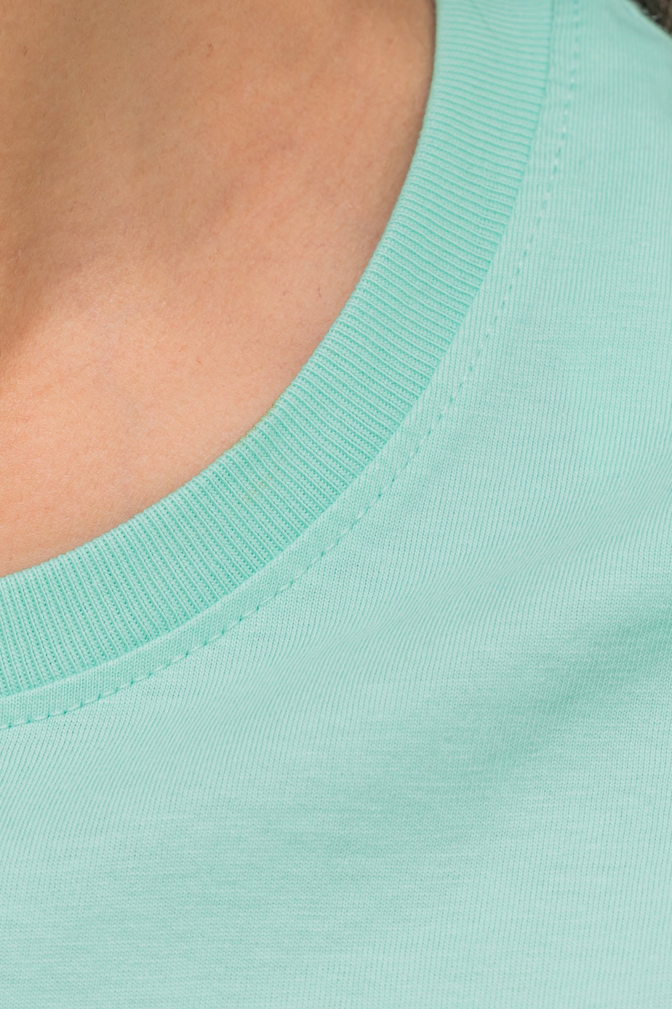 Women's Mint Mojito Plain T-shirt No Other Day