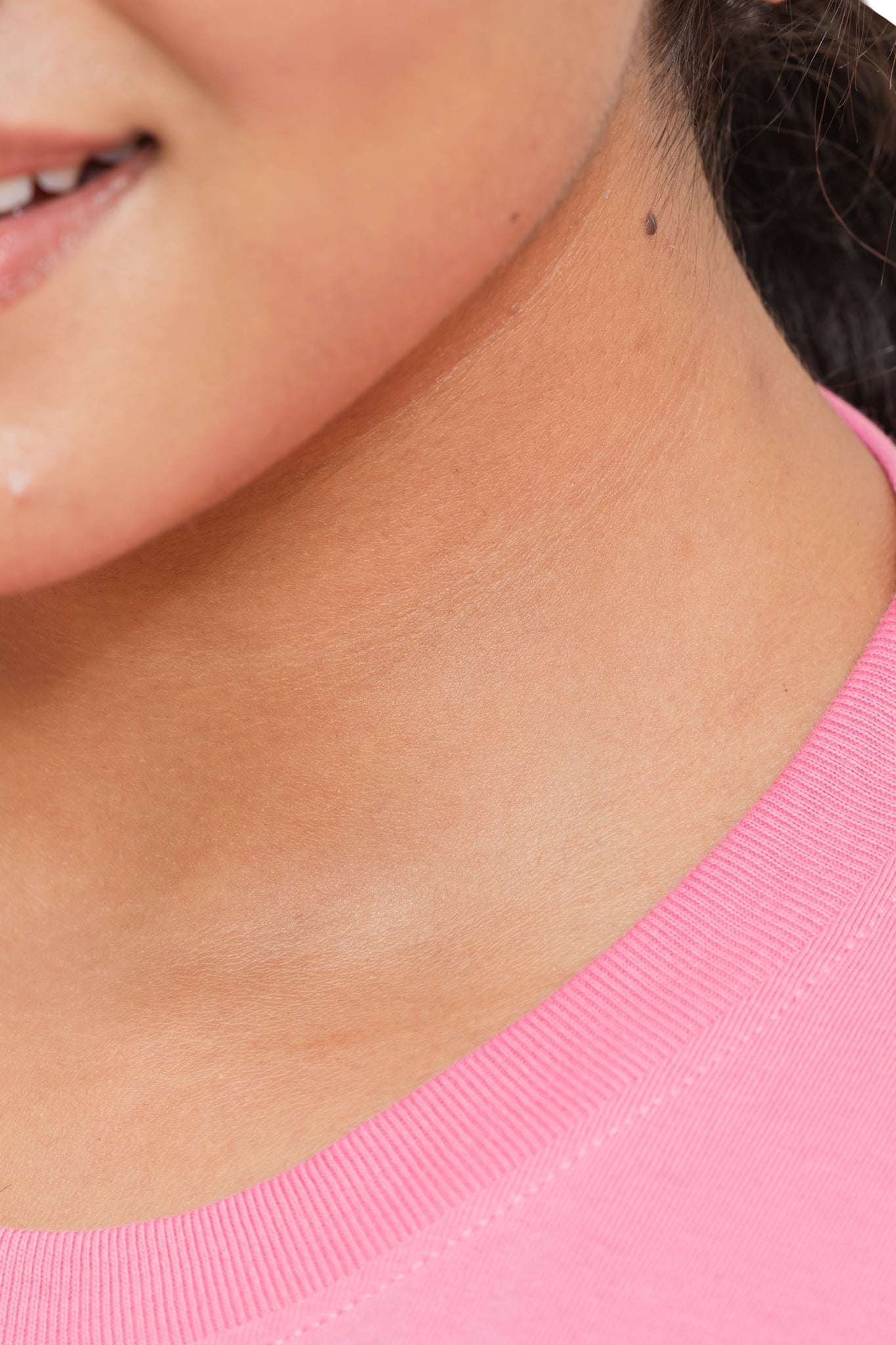 Women's Pink Blush Plain T-shirt No Other Day