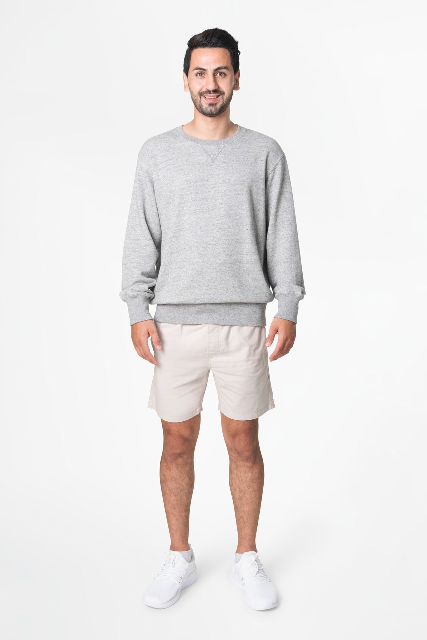 Men's Grey Heather Mist Sweatshirt 003