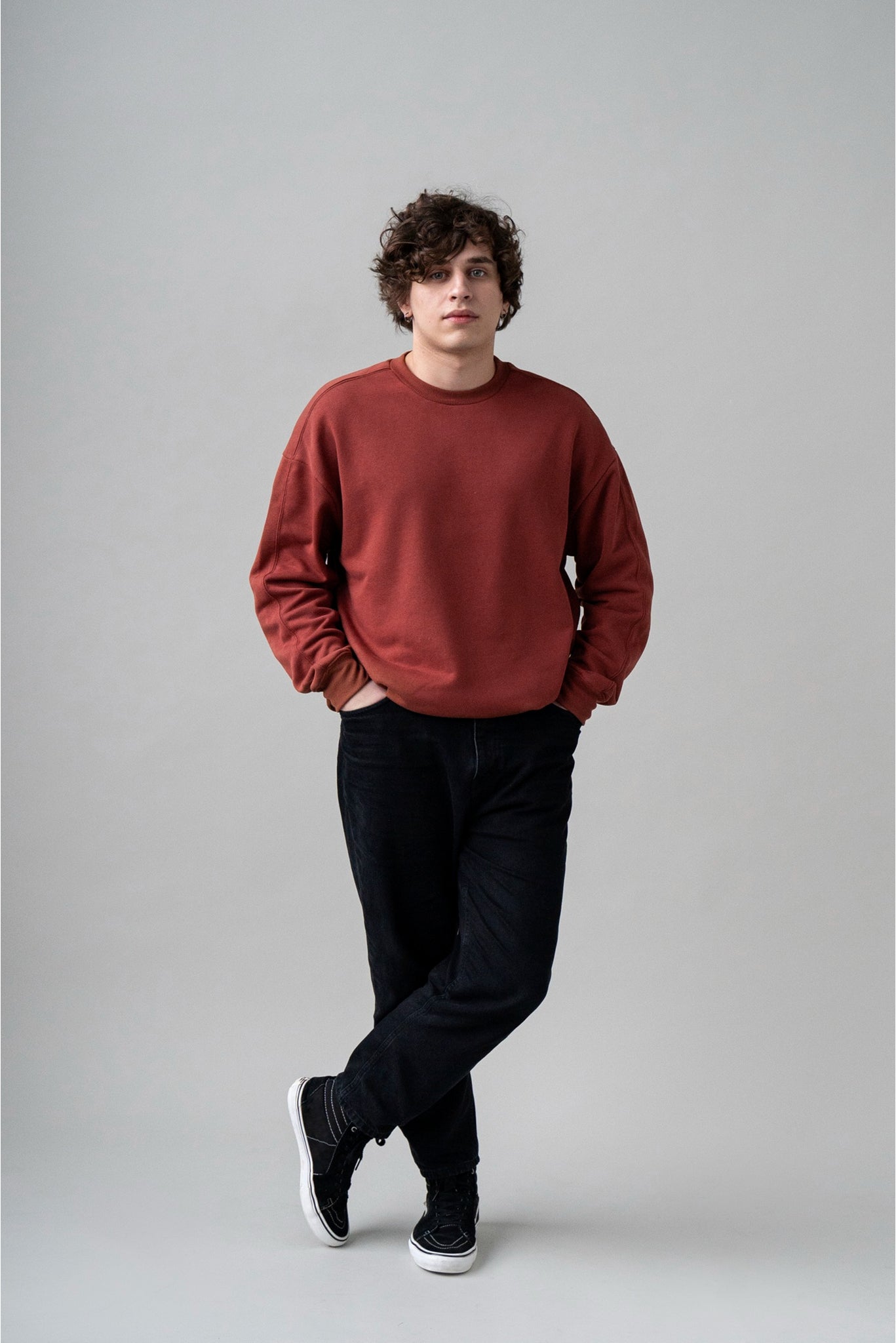 Men's Maroon Wine Sweatshirt 002