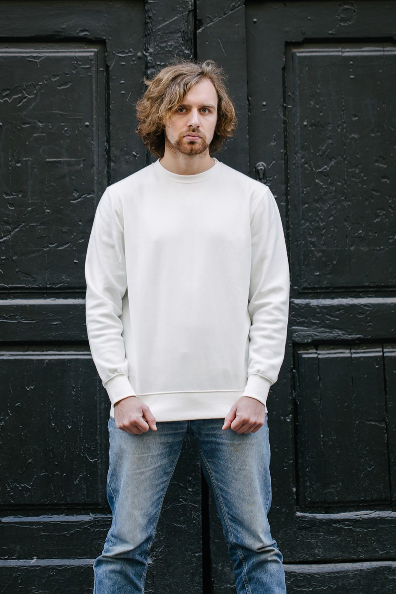 Men's White Elegance Sweatshirt 003