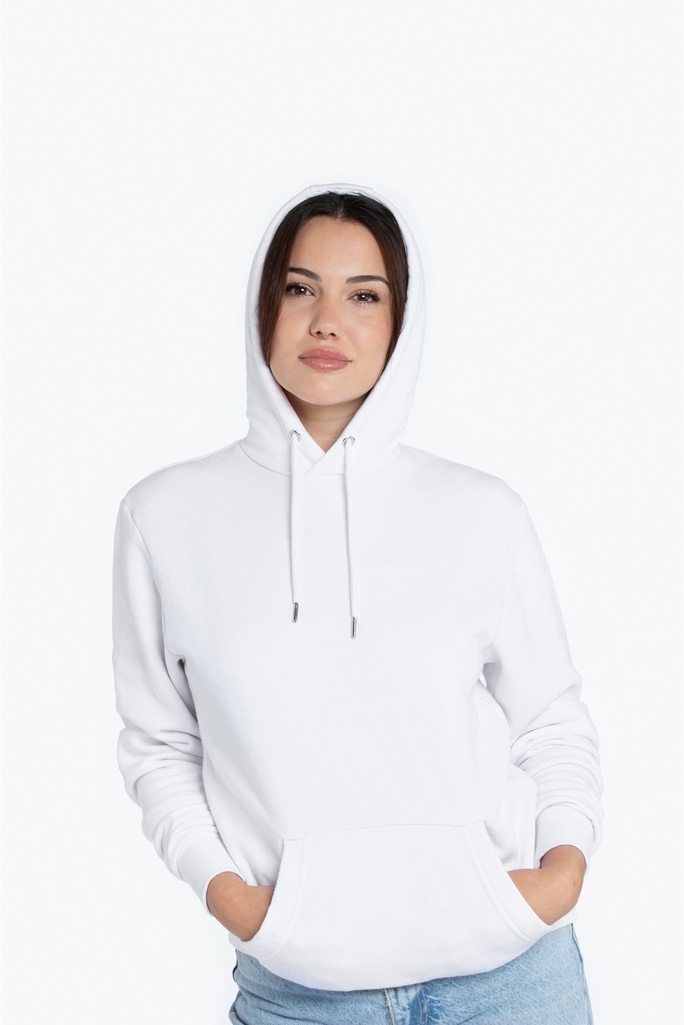 Women's White Elegance Hoodie 003