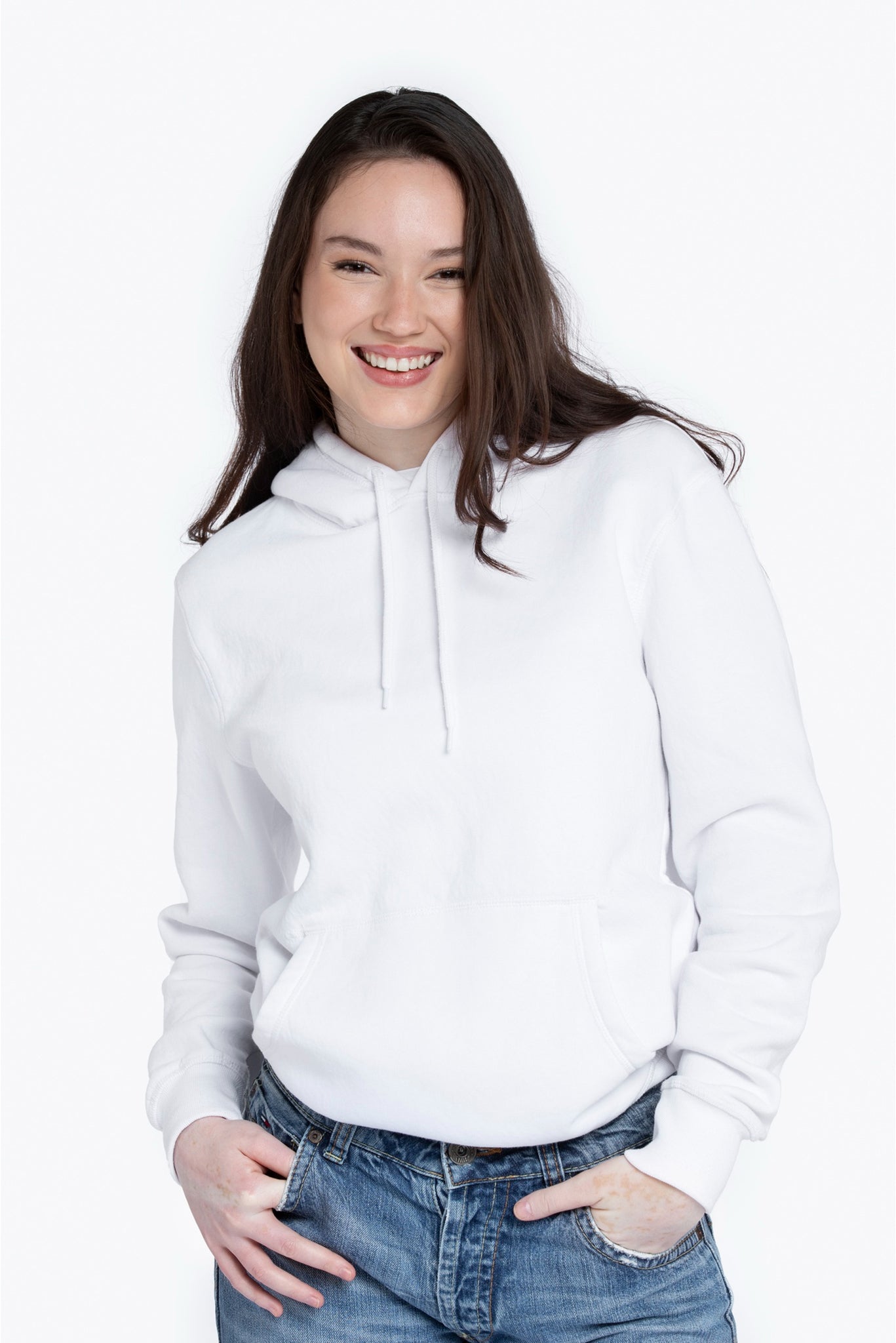 Women's White Elegance Hoodie 006