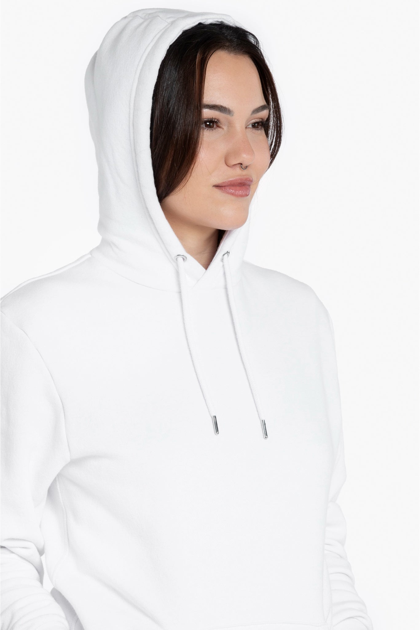 Women's White Elegance Hoodie 008