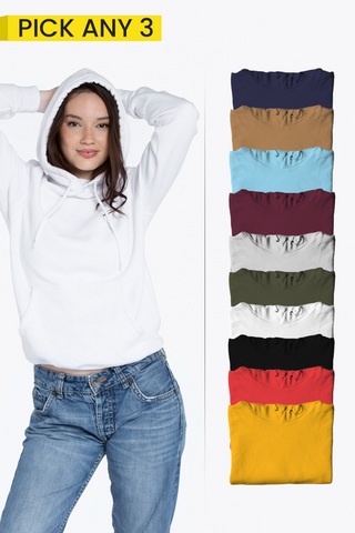 Pack of 3 Women Hoodies 001