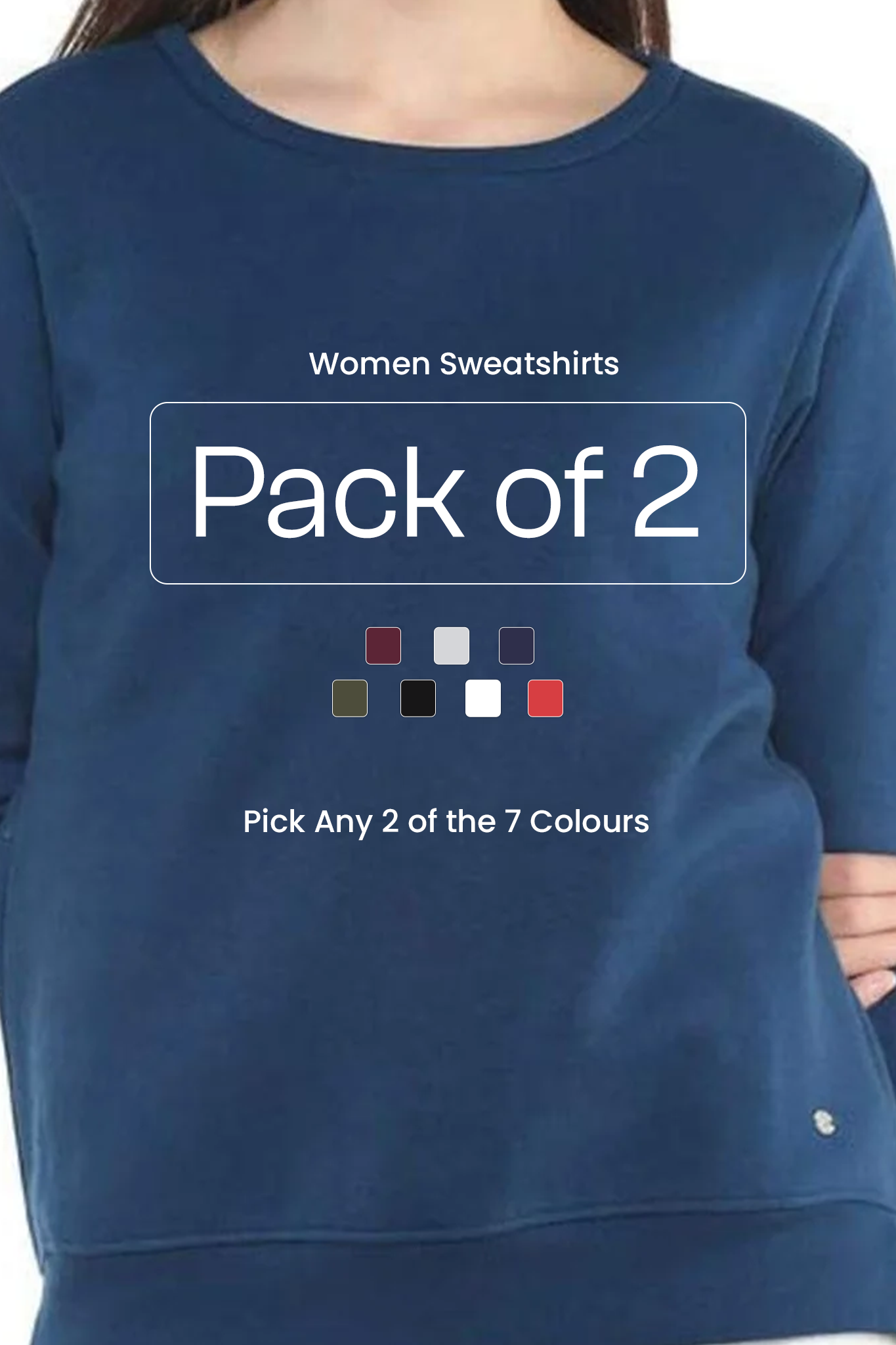 Pack of 2 Women Sweatshirts 002