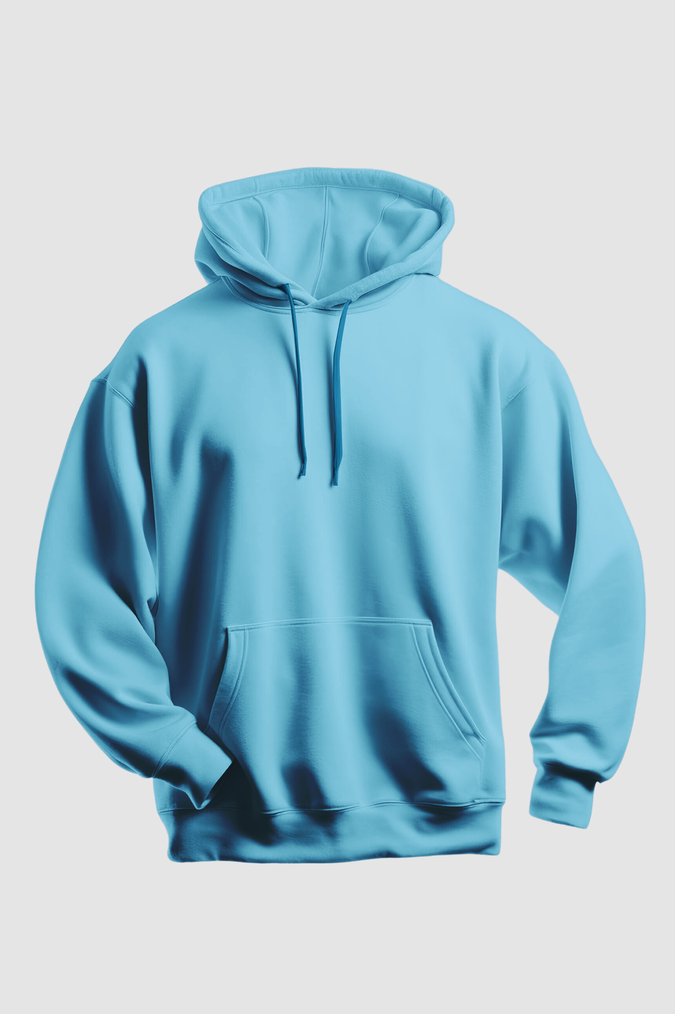 Blue discount hoodie mockup