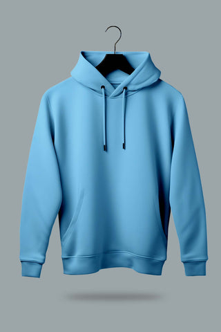 Men's Baby Blue Hoodie 001