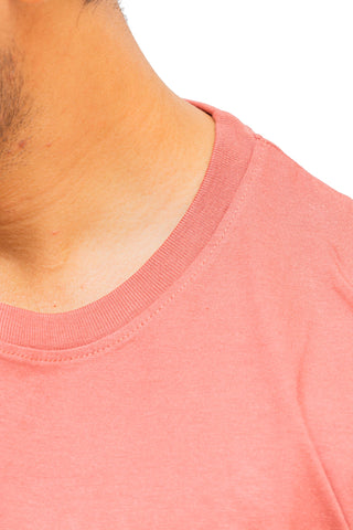 Men's Mauve Youthful Plain T-shirt 003