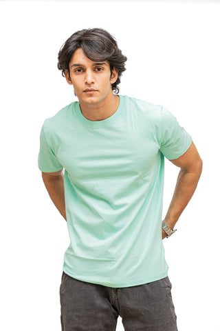 Men's Mint Mojito Plain T-shirt 001