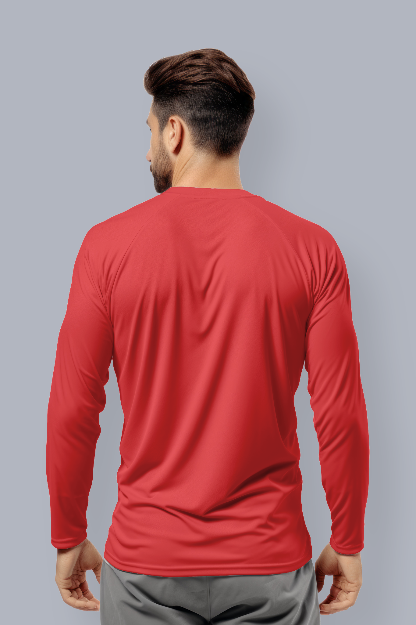 Men's Red Passion Full Sleeves T-shirts 006