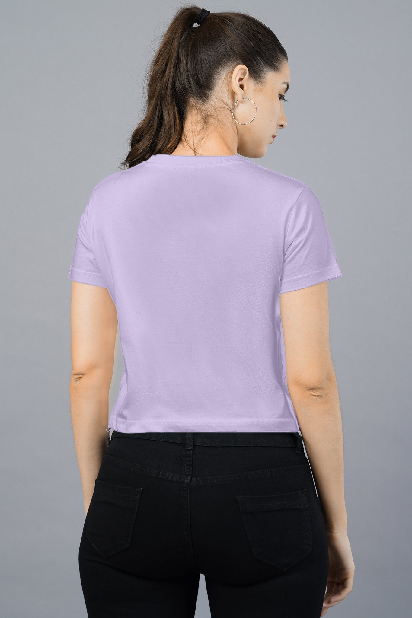 Women's Lilac Dream Crop Top 005