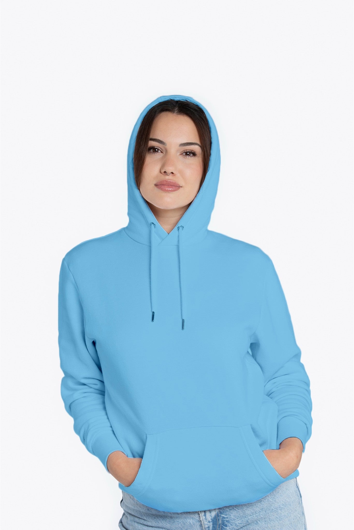 Women's Baby Blue Hoodie 003