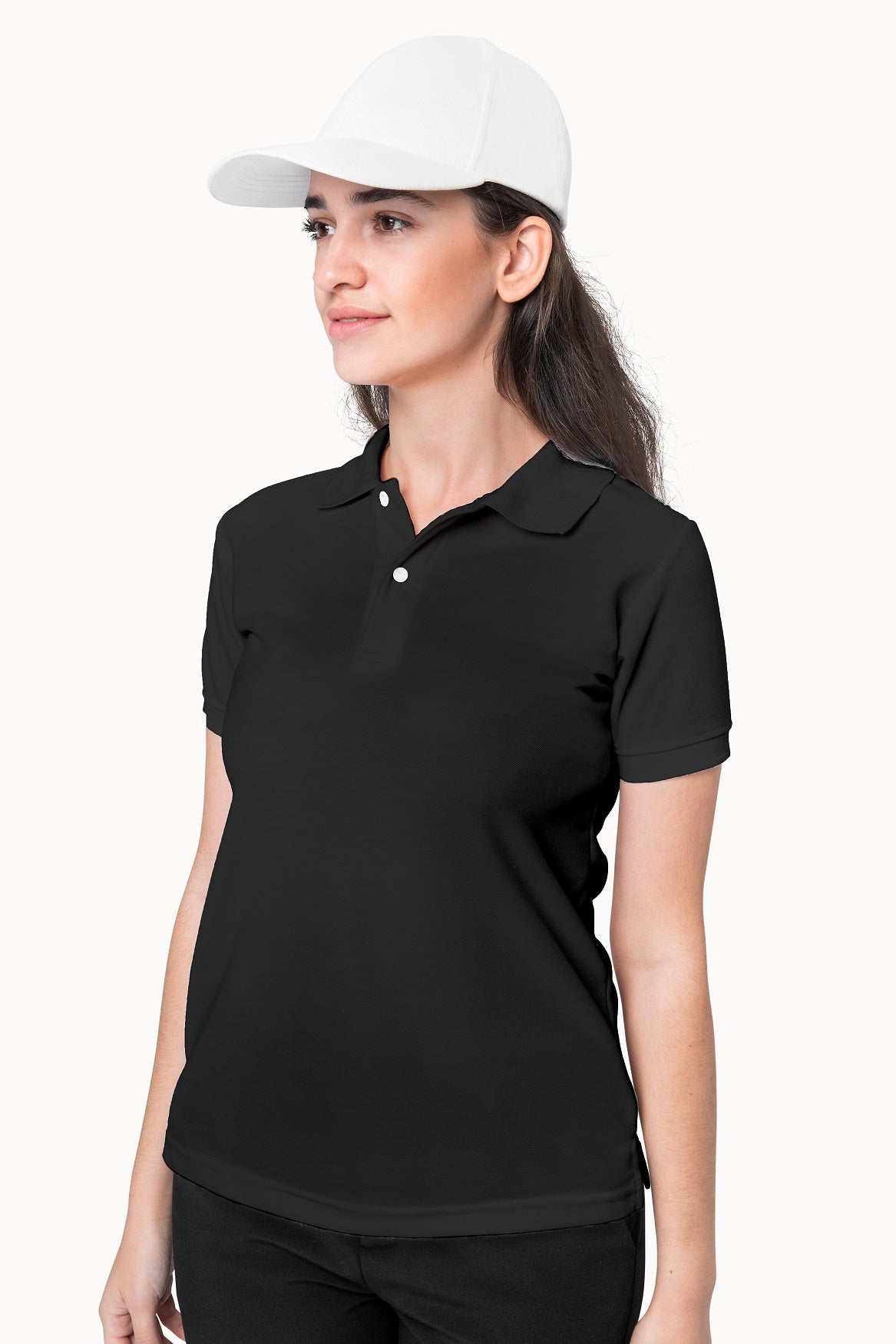 Women's Black Panther Polo T-shirt 003