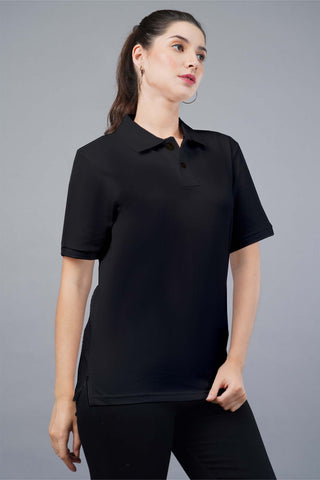 Women's Black Panther Polo T-shirt 001