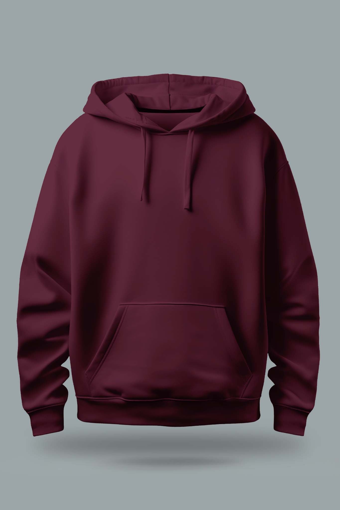 Women's Maroon Wine Hoodie 005