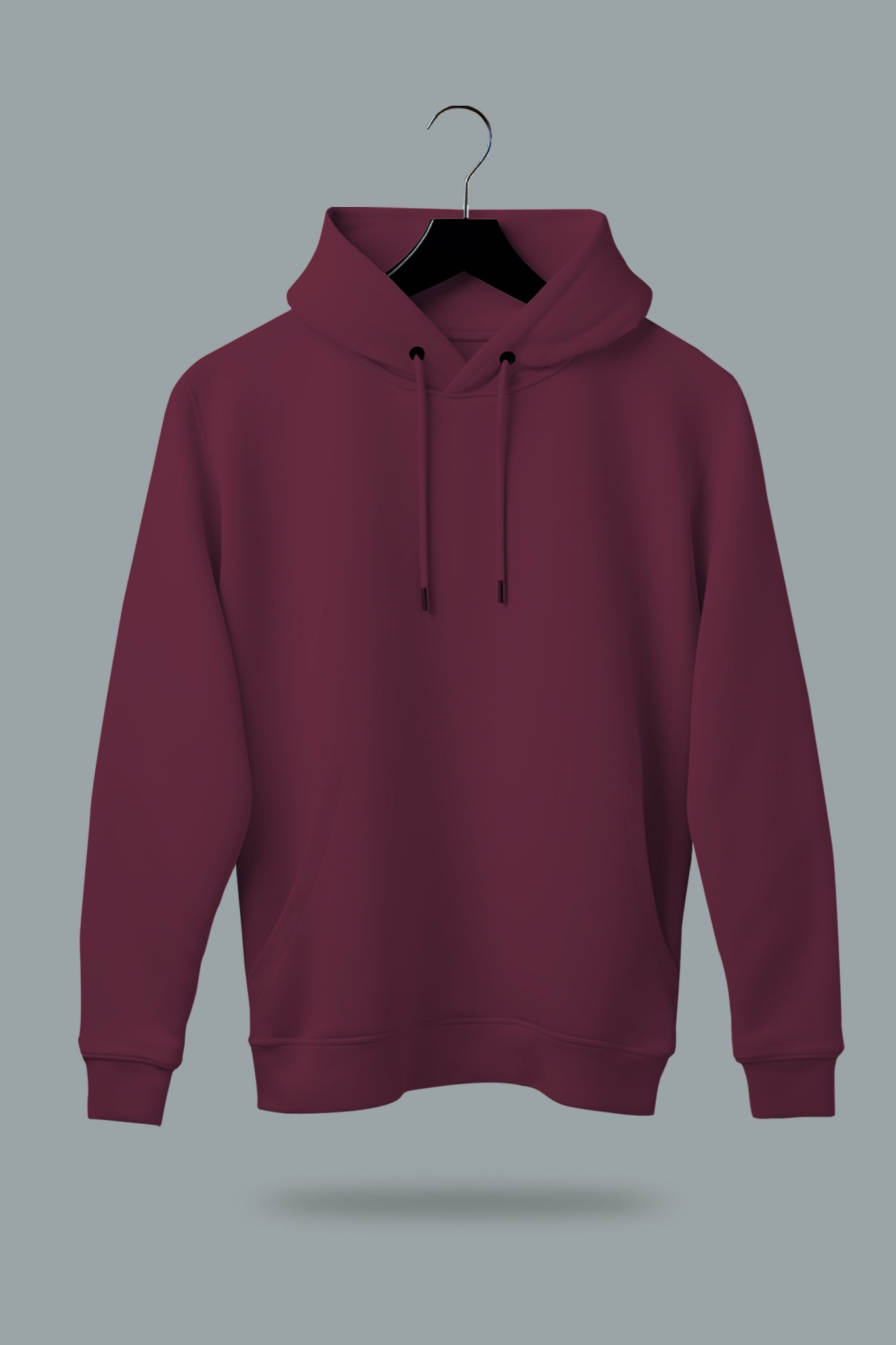 Women's Maroon Wine Hoodie 007