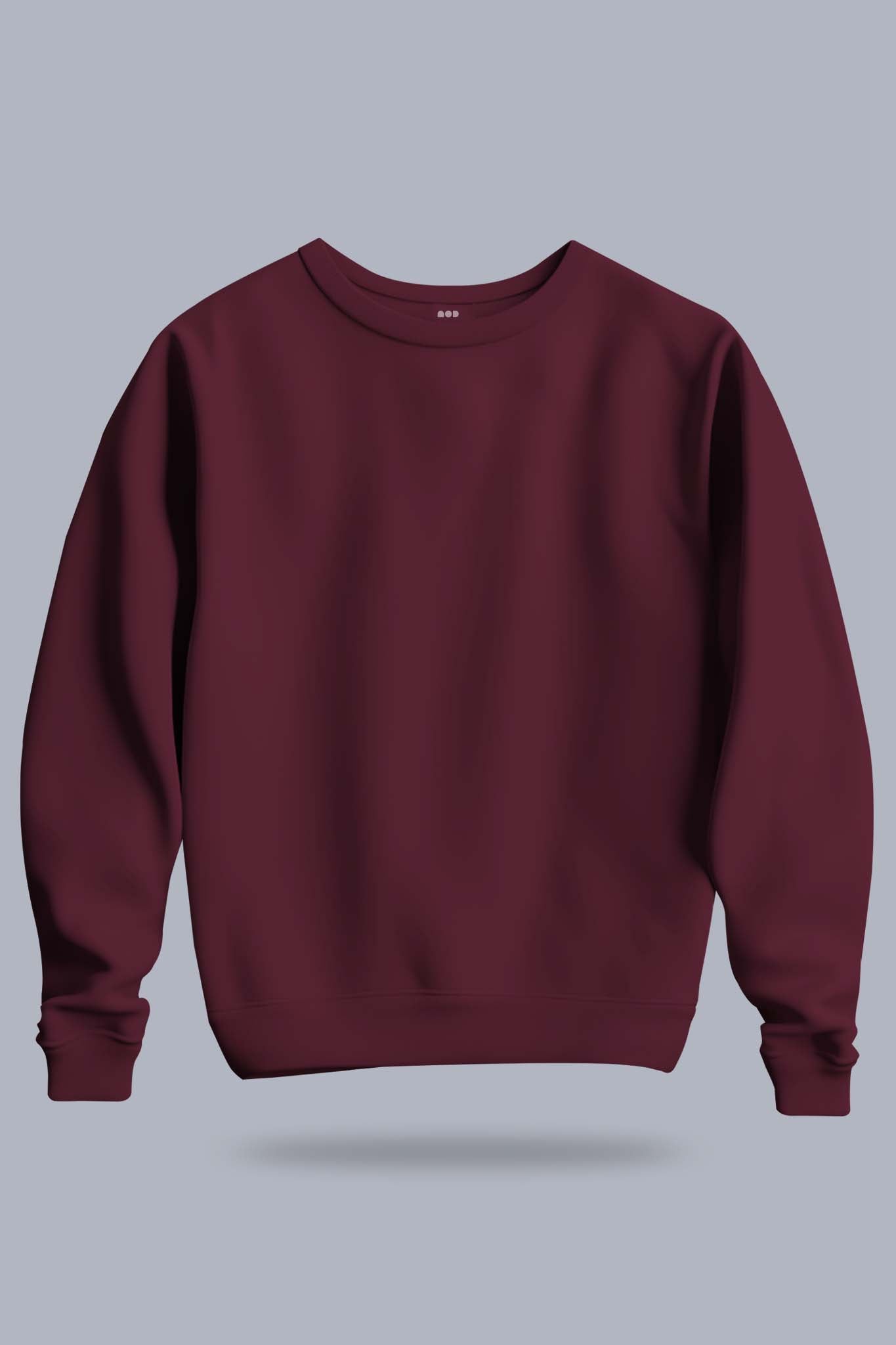 Women's Maroon Wine Sweatshirt 004