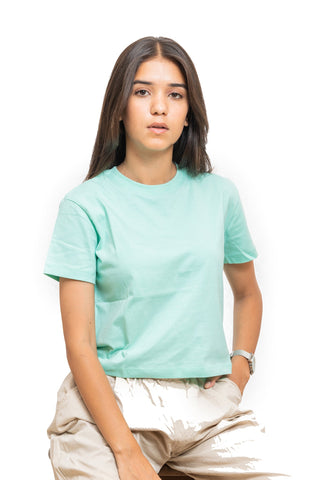 Women's Mint Mojito Crop Top 001