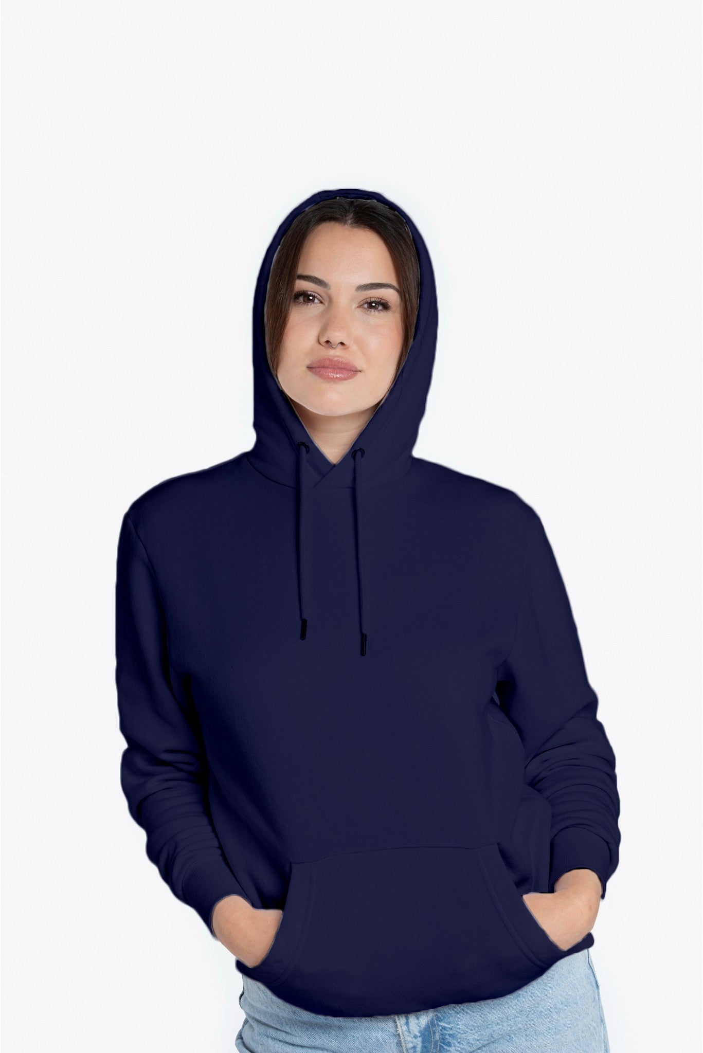 Women's Navy Blue Regal Hoodie 004