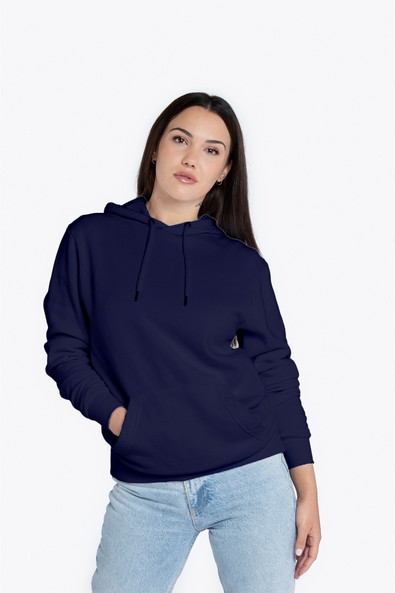 Women's Navy Blue Regal Hoodie 005