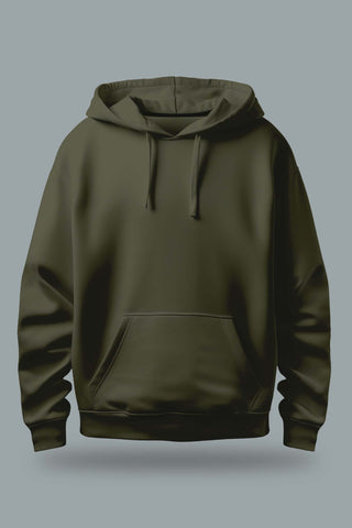 Women's Olive Green Hoodie 001