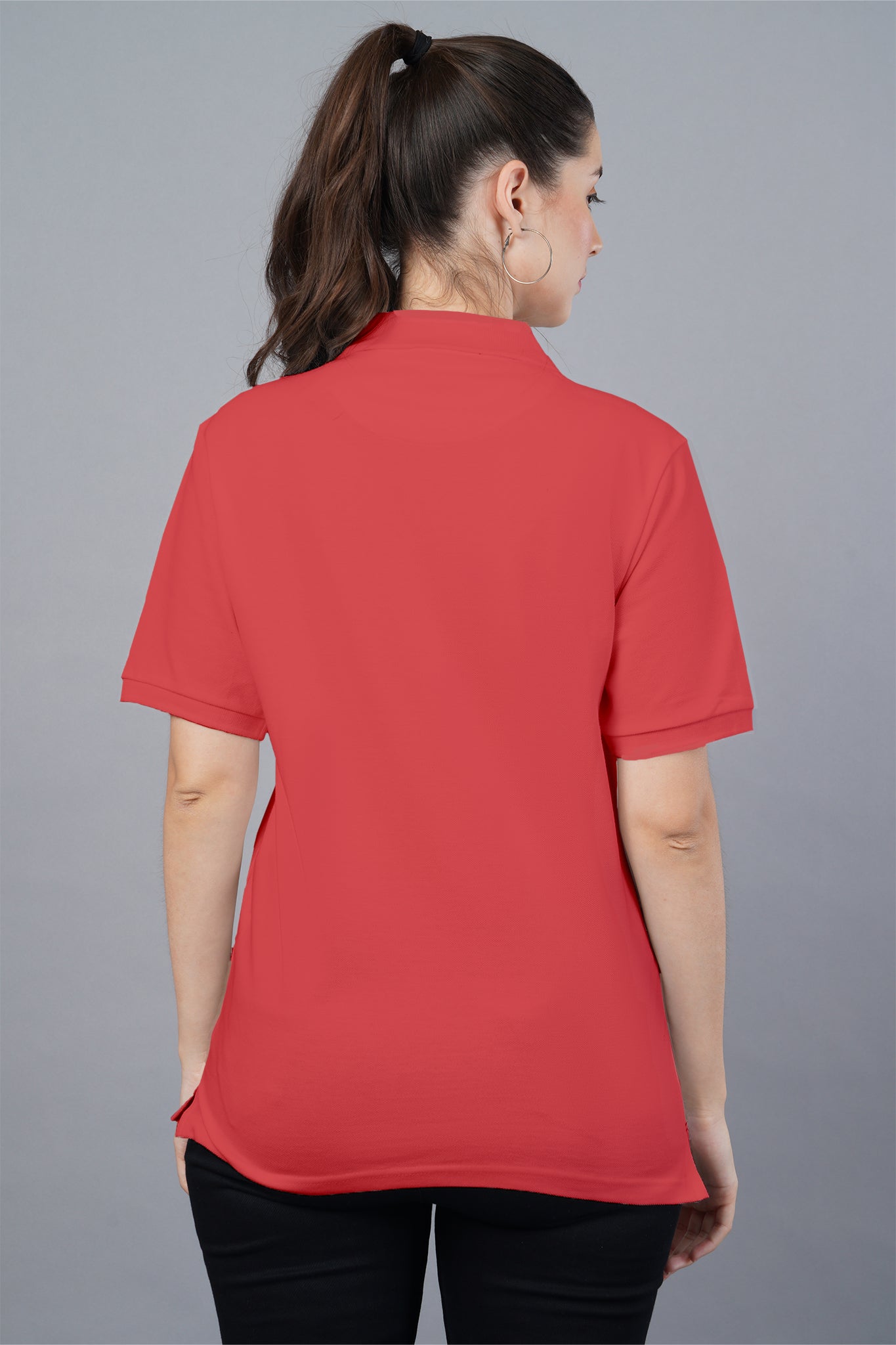 Women's Red Passion Polo T-shirt 004