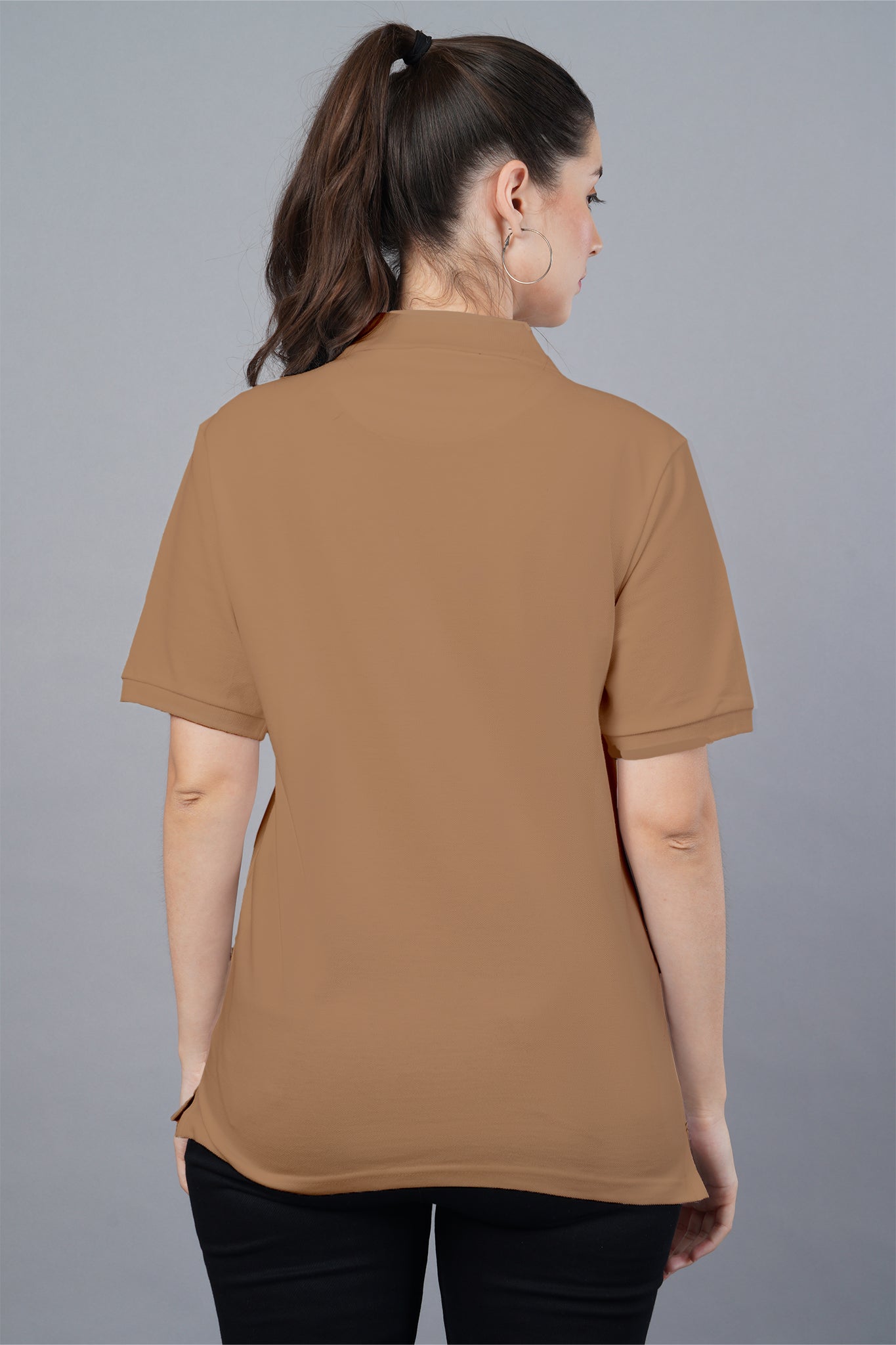 Women's Umber Earthy Polo T-shirt 003