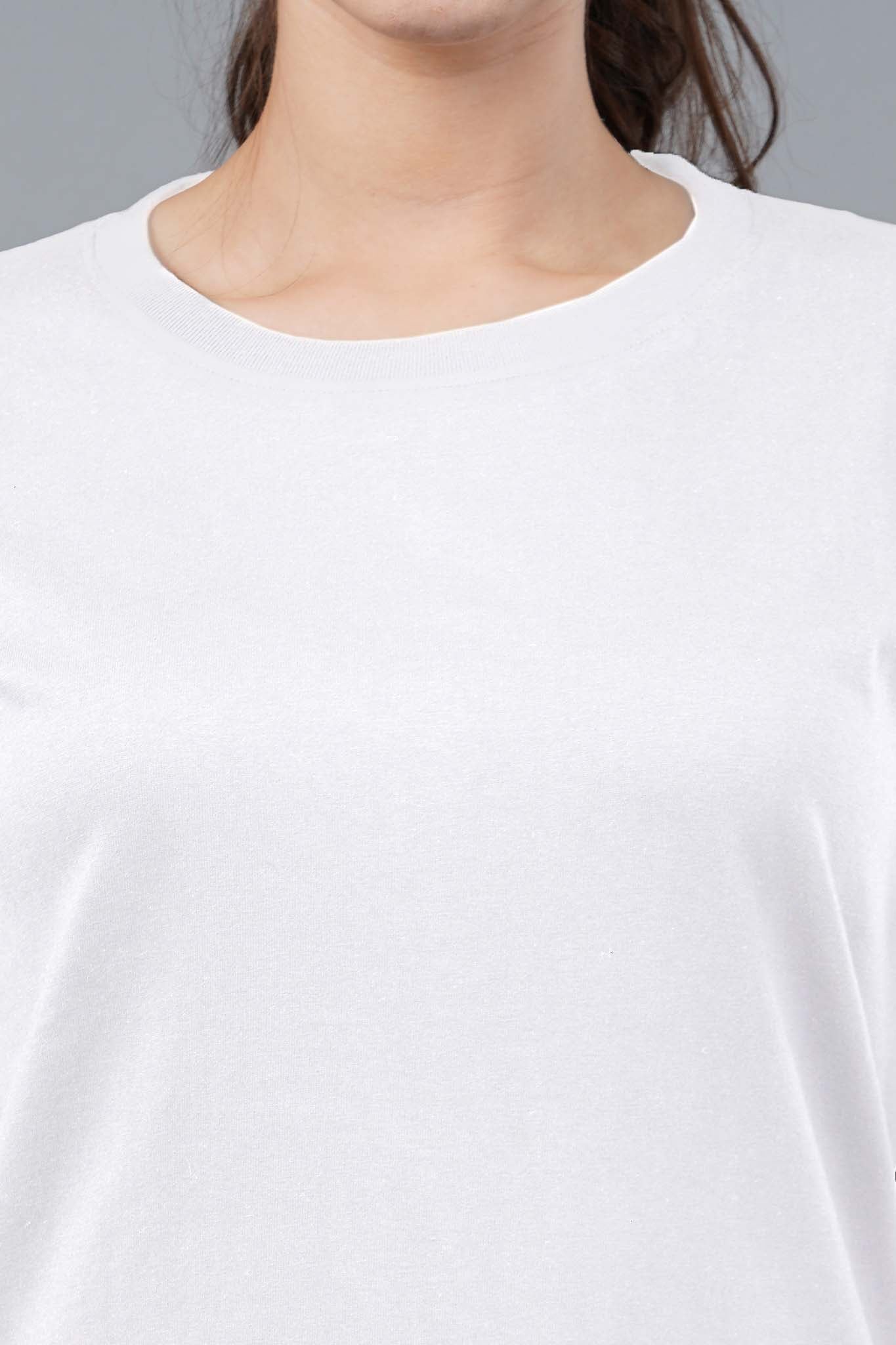 Women's White Elegance Long Top 002