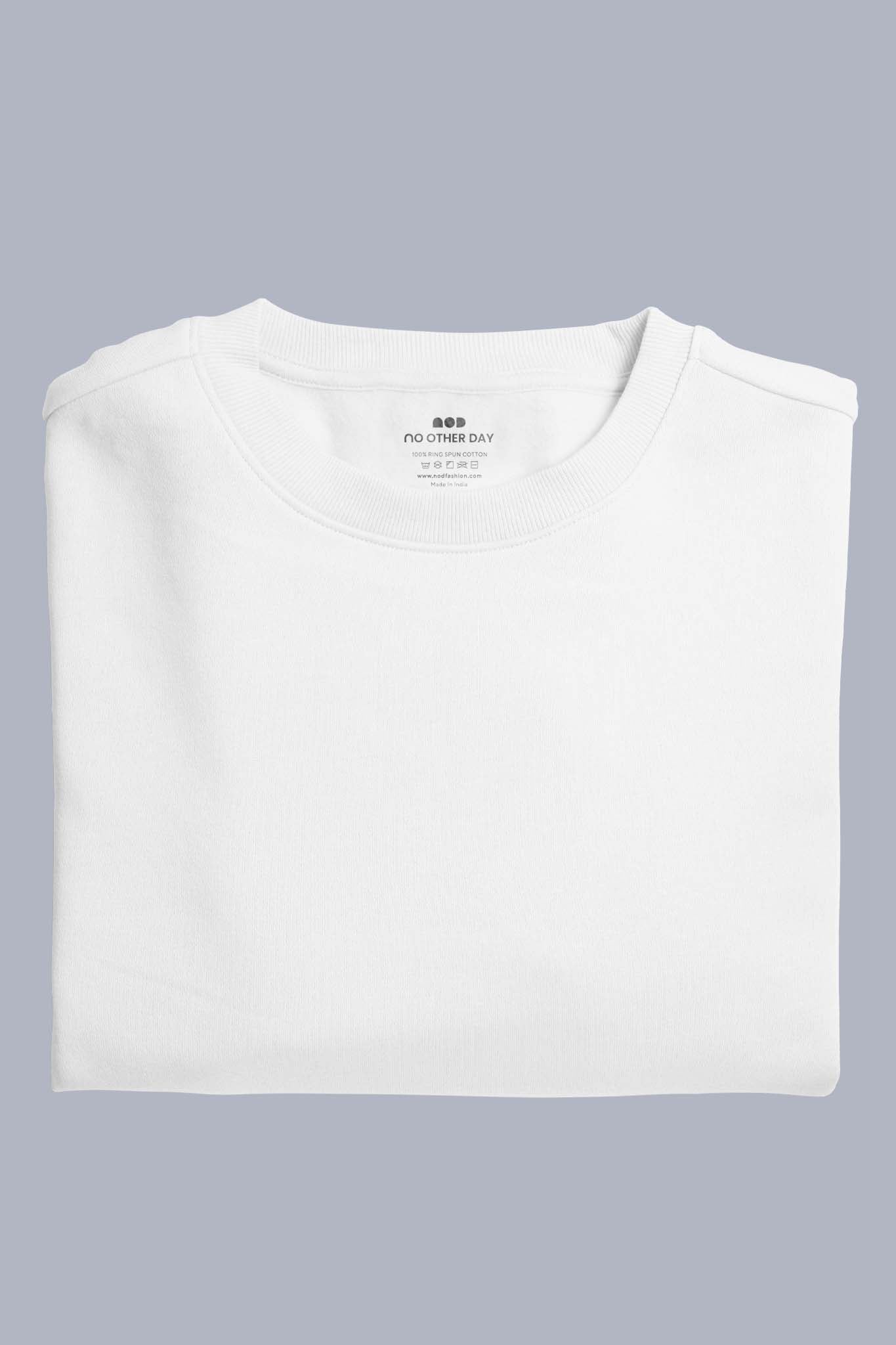 Women's White Elegance Sweatshirt 006