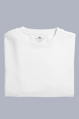 Women's White Elegance Sweatshirt 001