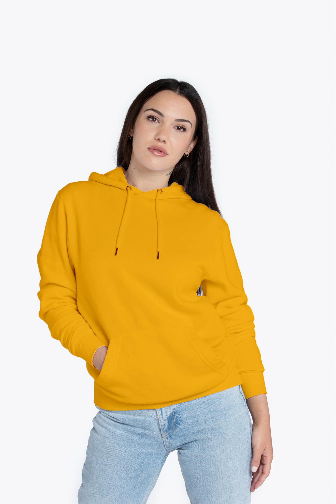 Ladies best sale yellow hoodie