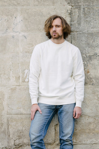 Men's White Elegance Sweatshirt 001