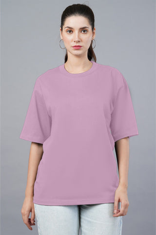 Women's Lilac Dream Oversized T-shirt 001